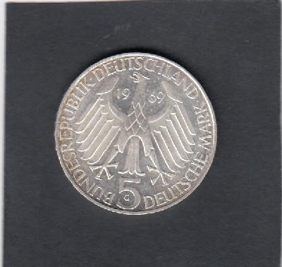 Beschrijving: 5 Mark FONTANE